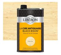 Libéron Cire antiquaire Black Bison Liquide, Chêne clair 1L