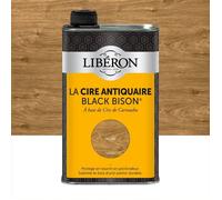 Libéron Cire Antiquaire Black Bison Liquide, Noyer, 0,5L