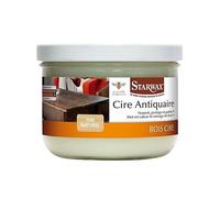 Starwax Cire antiquaire en pâte pour bois – ton naturel – 375 ml