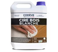 Cire Bois Blanche - 5 L - Codeve Bois