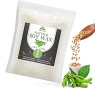Cire de Soja pour Bougie, Cire Premium pour Bougie 1kg de Waxcanpy, Cire de Soja 100% Naturelle pour Bougie DIY à Faire Soi-même