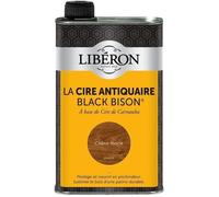 Libéron Cire Antiquaire Liquide Black Bison Chêne Foncé 0,5 L