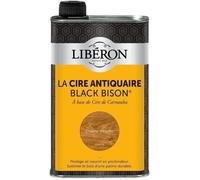 Libéron - Cire antiquaire liquide Black Bison - Chêne moyen - 0,5 L