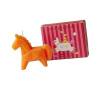Cire en forme de cheval fabriquée à la main, parfaite pour offrir et se détendre avec une bougie apaisante faite à la main