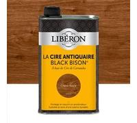 Cire liquide meuble et objets Antiquaire black bison® LIBERON, chêne foncé 0.5 l G