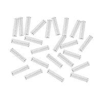 Cireux 150pcs Compressed Spring, 304 Stainless Steel Small Pen Spring, Length 10-30mm, OD 4-6mm, Wire Diameter 0.3-0.5mm Compression des Petits Ressorts (Color : 150pcs, Size : 0.3 * 4 * 15mm)