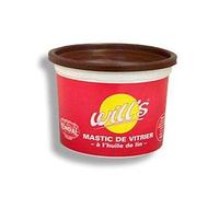 Generique Mastic vitrier Mondial brun/acajou pot 1 kg