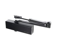 Cisa 1.C1511.03.0.90 Ferme-porte new professional-plus multiforce 2ñ4 avec retenue noir mat