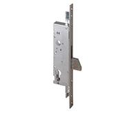 CISA 146220300, Serrure à Enfiler à Verrou Basculant à Cylindre pour Montanti, Version Seulement Verrou Frontal en Acier Inoxydable, Entrée 30, Ambidextre