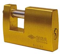 Cisa 21610.50.0 - Cadenas logo-line rectangulaire 50 mm