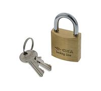 Cisa Cadenas verrouillable Line, laiton, or, 21010300