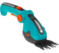 Cisaille à bordures ergonomique avec éclairage LED, largeur de coupe de 8 cm, étanche, inclinable