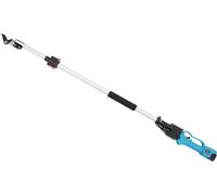 Cisaille à élaguer électrique télescopique, lame en acier SK5, moteur sans balai, 2 batteries au lithium, bleu