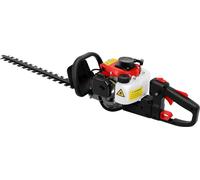 Cisaille à haies - À essence - Double lame - 22,5 cm³ - 2 temps - Refroidissement par air - Max. 9000 tr/min - Noir
