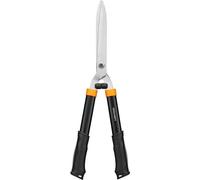 Cisaille à haies de 59 cm - acier trempé/plastique - noir/orange