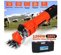 Cisaille à Laine Électrique 1200W Ciseaux Electriques Cisaillement Moutons Chèvres Alpaga Tondeuse à Cheveux