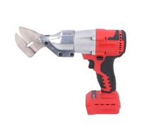Cisaille à métaux sans fil, moteur sans balais de 800 W, alimenté par batterie de 18 V, coupe-tôle électrique à vitesse variable pour des projets de coupe de métal efficaces