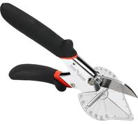 Cisaille à onglet pour une coupe précise, réglable de 45 à 135 degrés, lame en acier SK 5, poignée ergonomique