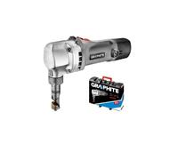 GRAPHITE Grignoteuse de tôle Cisaille à tôle 500W 5mm pour tôles plates, ondulées et trapézoïdales