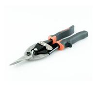 Cisaille à tôle aviation, coupe de feuille de tôle, lame en chrome vanadium, 260 mm, noir et orange