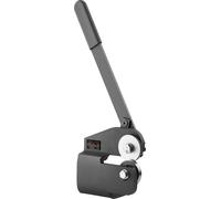 Cisaille à tôle, cisaille rotative manuelle sans gorge, cisaille pour tôle d'acier doux de calibre 16 avec une capacité de 1,5 mm, de construction solide, à fixation, pour couper l'acier, le cuivre, l