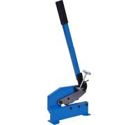 Cisaille à tôle manuelle - Cisaille guillotine manuelle - Longueur de lame 200 mm - Acier au carbone Q235 - Pour le travail des métaux - Kaki