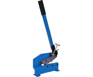 Cisaille à tôle manuelle - Cisaille guillotine manuelle - Longueur de lame 200 mm - Acier au carbone Q235 - Pour le travail des métaux - Kaki