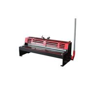 Cisaille à tôles d'établi manuelle professionnelle 650 mm - capacité 1,5 mm - kit de double laser pour une coupe précise Torros CTE650PRO