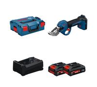 Cisaille à tubes GPC18V-32P + 2 Batteries EXPERT 4 Ah + 1 Chargeur GAL 12V/18V-80 BOSCH