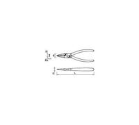 Peddinghaus Cisaille Coupe-tout droit Mob