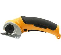 Cisaille électrique - Cisaille manuelle sans fil 21 cm - Lame SK5 - Coupe jusqu'à 3 mm - Vitesse de rotation 300 tr/min - Autonomie env. 40 min - Jaune