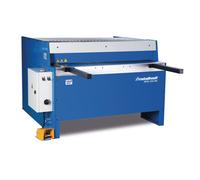 Cisaille guillotine motorisée largeur du travail 1250 mm épaisseurs jusque 3 mm butée manuelle 3 kW 400V Metallkraft MTBS1255-30E