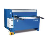 Cisaille guillotine motorisée largeur du travail 1250 mm épaisseurs jusque 4 mm butée manuelle 4 kW 400V Metallkraft MTBS1255-40E