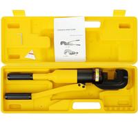 Cisaille hydraulique à boulons / à barres d'armature - Manuelle 13 t - Capacité 4–22 mm - Pour barres d'armature, chaînes, clôtures - Portable - Jaune