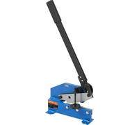 Cisaille manuelle à plaque de 8 pouces pour le traitement des tôles métalliques, cisaille d'établi HS-8 avec matériau Q235, pour l'artisanat de l'acier épais, presse à rouleaux robuste pour les constr