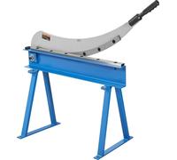 Cisaille manuelle à plaque de 800 mm pour le traitement des tôles métalliques, cisaille d'établi en matériau Q235, pour l'artisanat de l'acier épais, presse à rouleaux robuste pour les constructeurs e