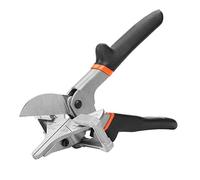 Cisaille multi-angle pour goulotte en PVC, lame professionnelle en acier inoxydable réglable de 0 à 135 degrés pour la réparation d'emballages flexibles, conduit de câblage en
