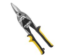 Cisaille Tôle de Coupe Rectiligne, Cisaille Aviation Tête Droite Acier Forgé Chromé, Cisaille Plaquiste pour multiples usages, Permet la coupe métal, également utilisé par les plaquistes