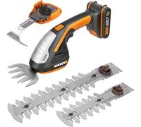 Cisaille WORX 4 en 1 : Taille-haies/tondeuse à gazon/taille-haies/cisaille 20V 2.0Ah (1 Bat), WG801E.5