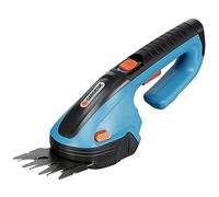 Cisailles à gazon sur accu ClassicCut de Gardena : taille-bordures, largeur de coupe de 8 cm, jusqu'à 800 m de bord de pelouse, poignée confort, avec protection de la lame et chargeur (8885-20)