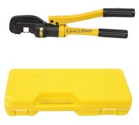 Cisailles hydrauliques, outil de coupe en acier durable, conception conviviale, couleur : JAUNE