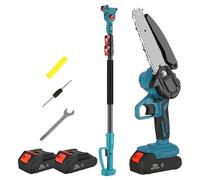 Cisailles sans fil, rallonge réglable, moteur puissant, livrées avec 2 batteries