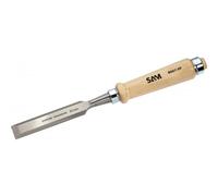 Ciseau à bois avec manche en bois - longueur lame 145 mm - largeur lame 15 mm SAM OUTILLAGE