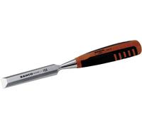 Bahco Ciseau à bois 424P-6 – manche bi-matière – 6 x 140 mm