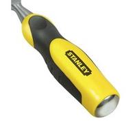 Stanley Ciseau à bois Dynagrip 0-16-8 – 8 mm – manche bi-matière – longueur totale 330 mm