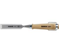 Ciseau à bois, manche en bois, anneau en acier nickelé, 32 x 140 mm Bahco 425-32
