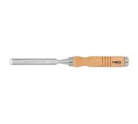 Ciseau de 14 mm, CRV, manche en bois