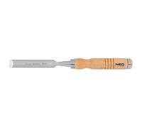 Ciseau de 18 mm, CRV, manche en bois
