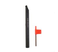 Ciseau de tour intérieur S16Q-SDUCR11 pour DCMT11T3, tige de 16 mm, longueur de 180 mm, tige de forage en acier à 93° pour droitier avec clé T15, compatible avec les inserts DCGT11T304