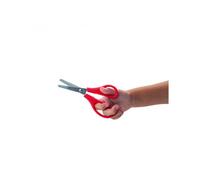 Ciseau scolaire faibo droitier anneaux asymetriques bouts ronds 13.5cm